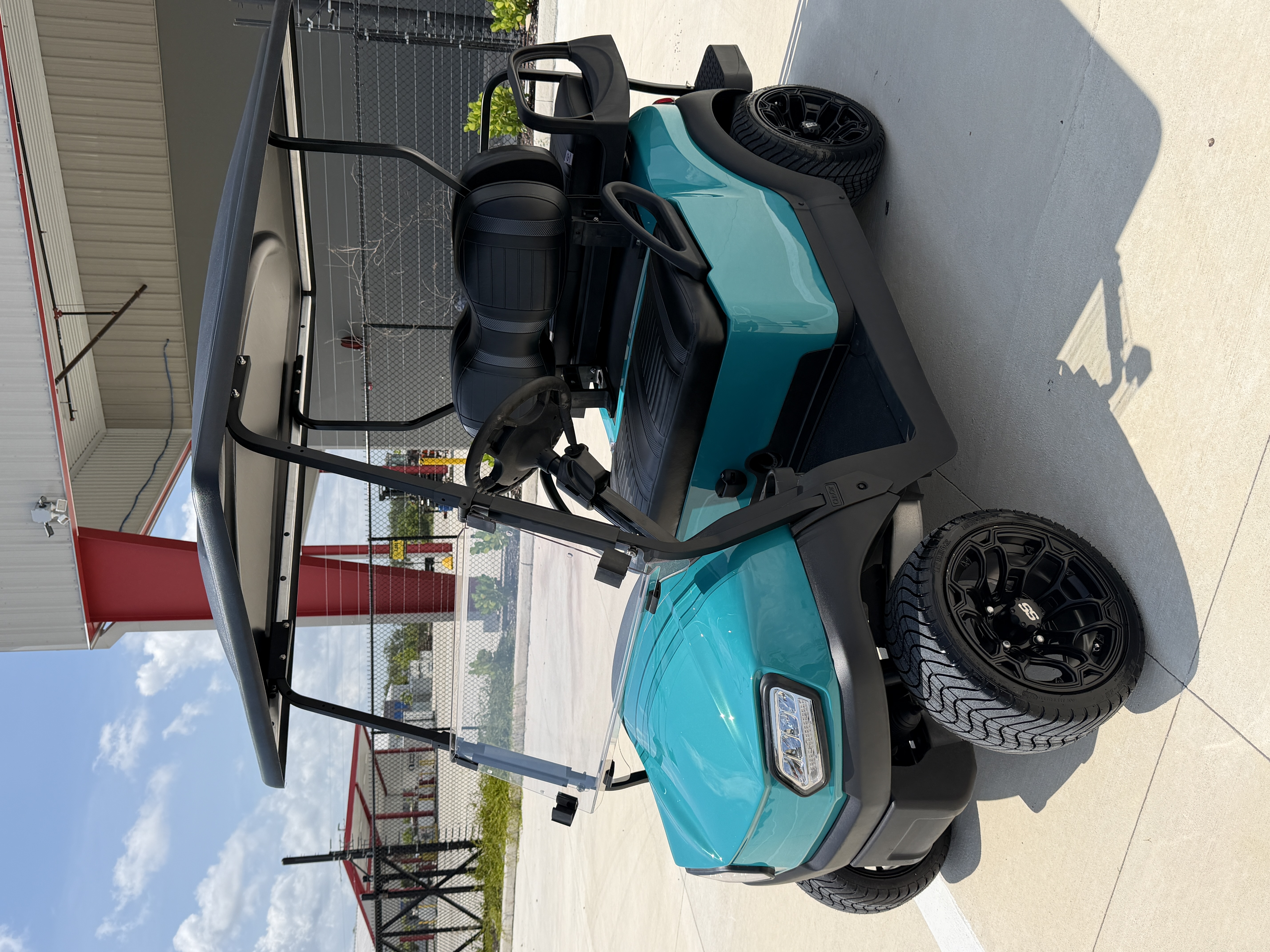 2021 Club Car CPO Tempo Lithium Teal golf cart for sale Fort Myers FL