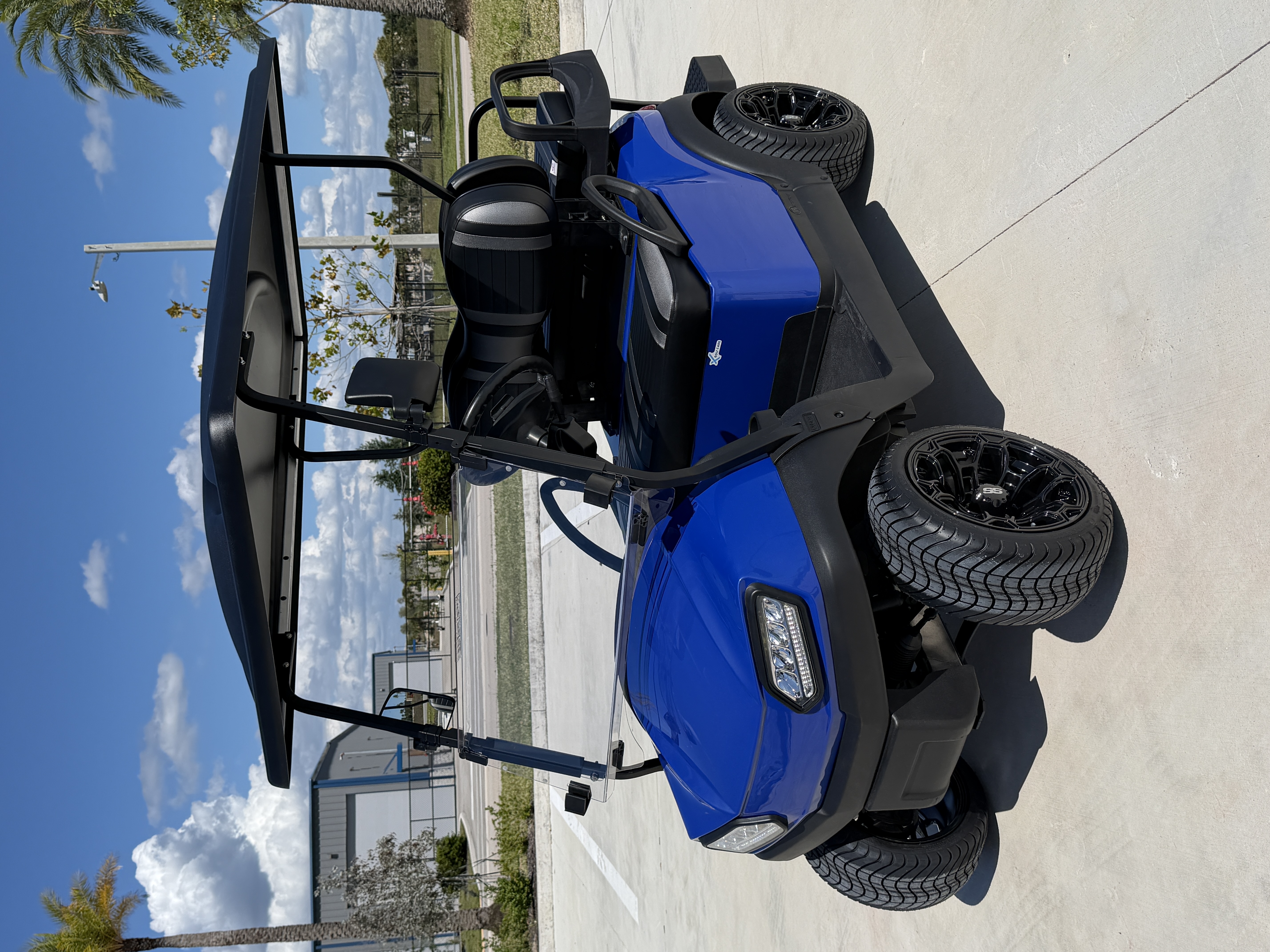 2021 Club Car Tempo CPO Lithium Blue golf cart for sale Fort Myers FL