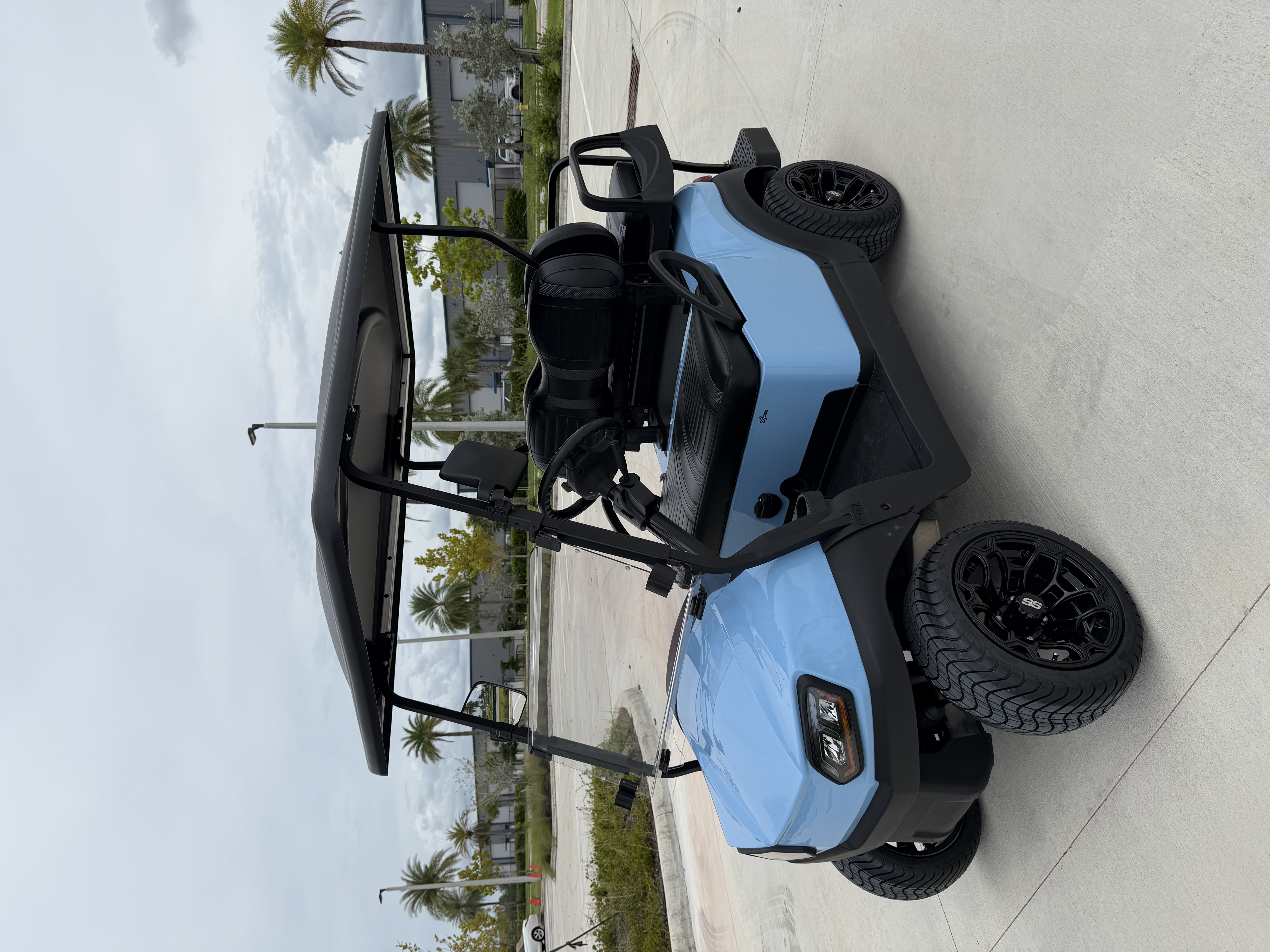 2022 Club Car CPO Tempo Lithium Midnight Black golf cart for sale Fort Myers FL