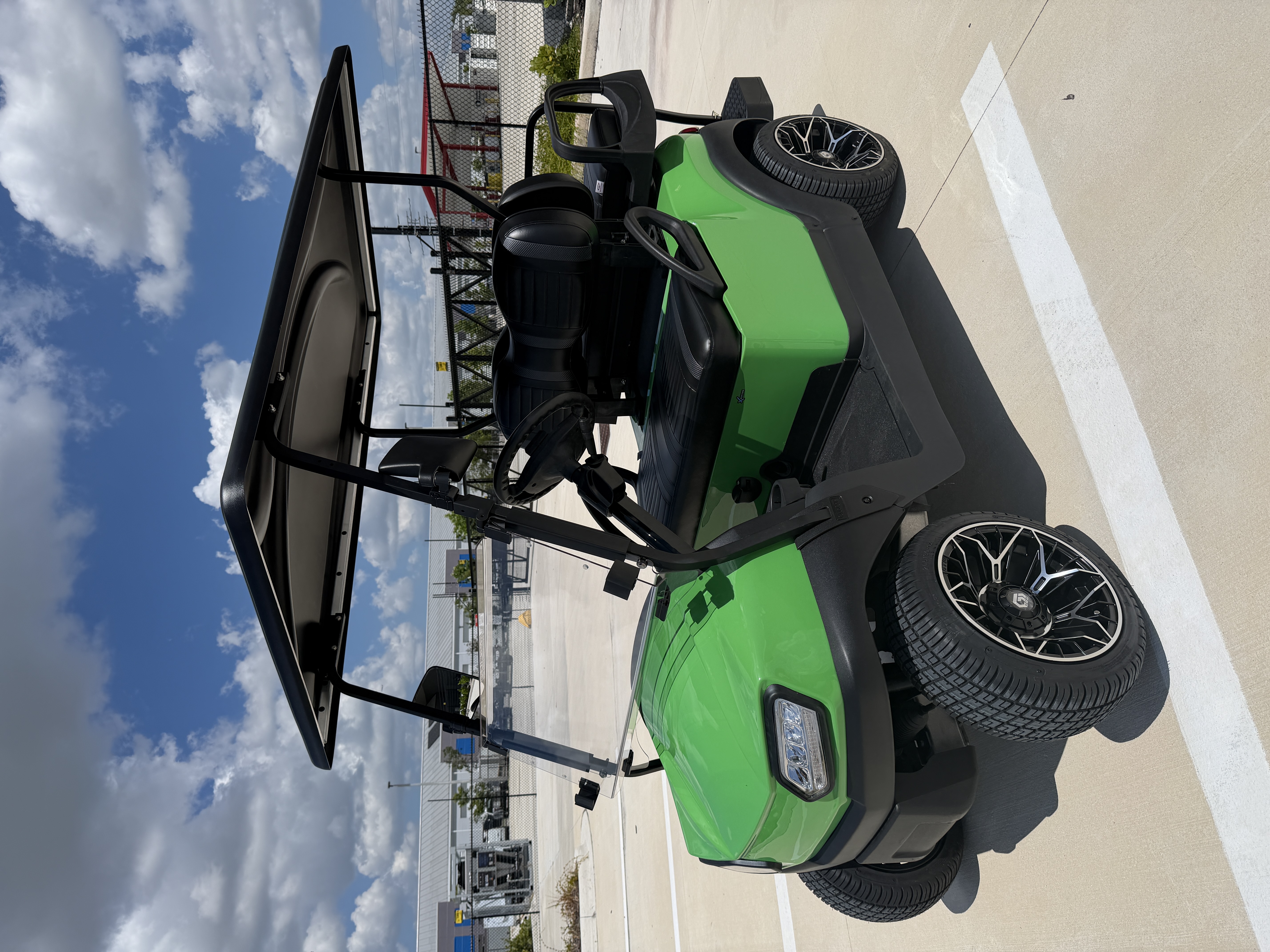 2021 Club Car CPO Tempo Lithium Teal golf cart for sale Fort Myers FL