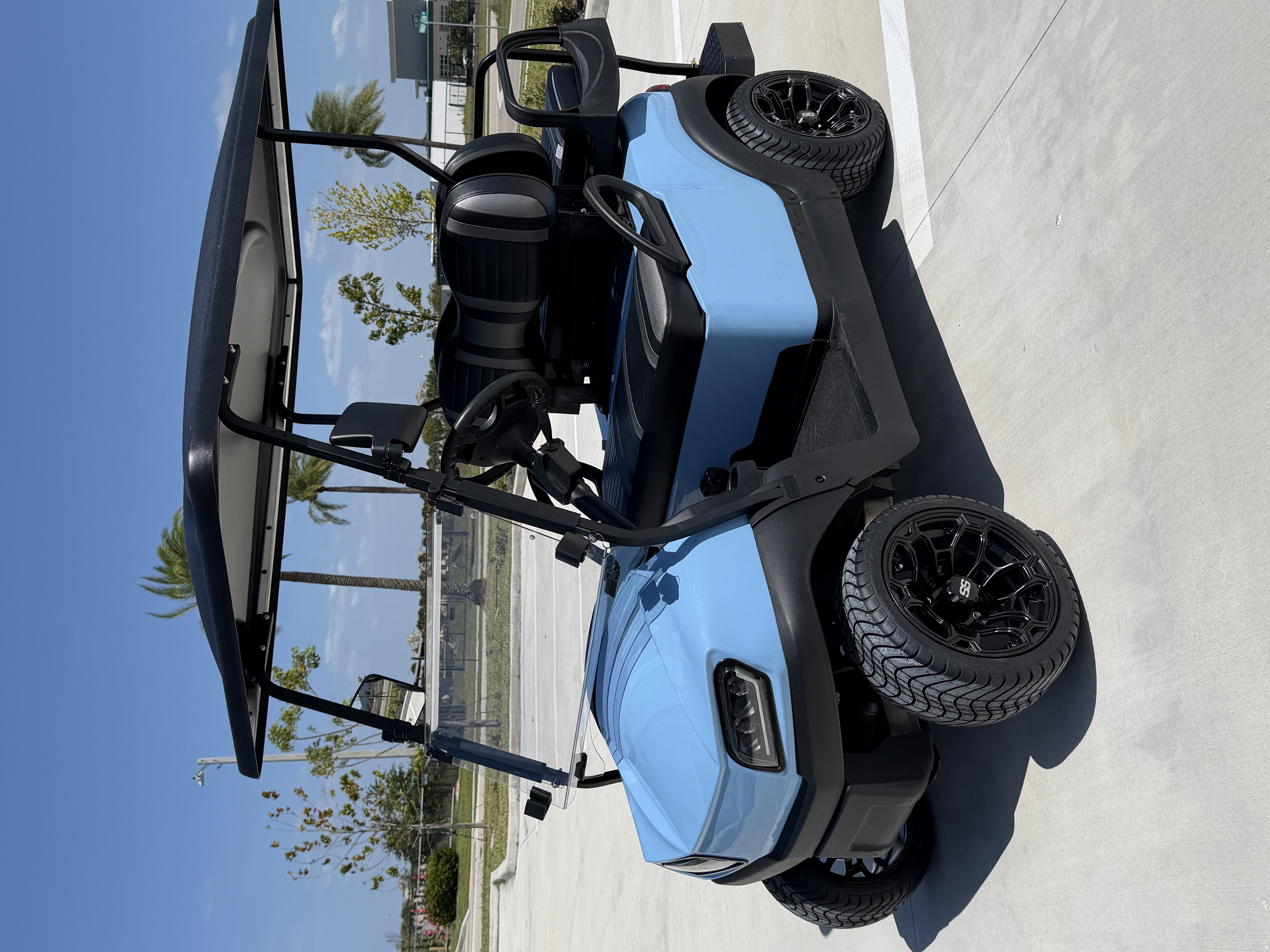 2021 Club Car Tempo CPO Lithium Sky Blue golf cart for sale Fort Myers FL