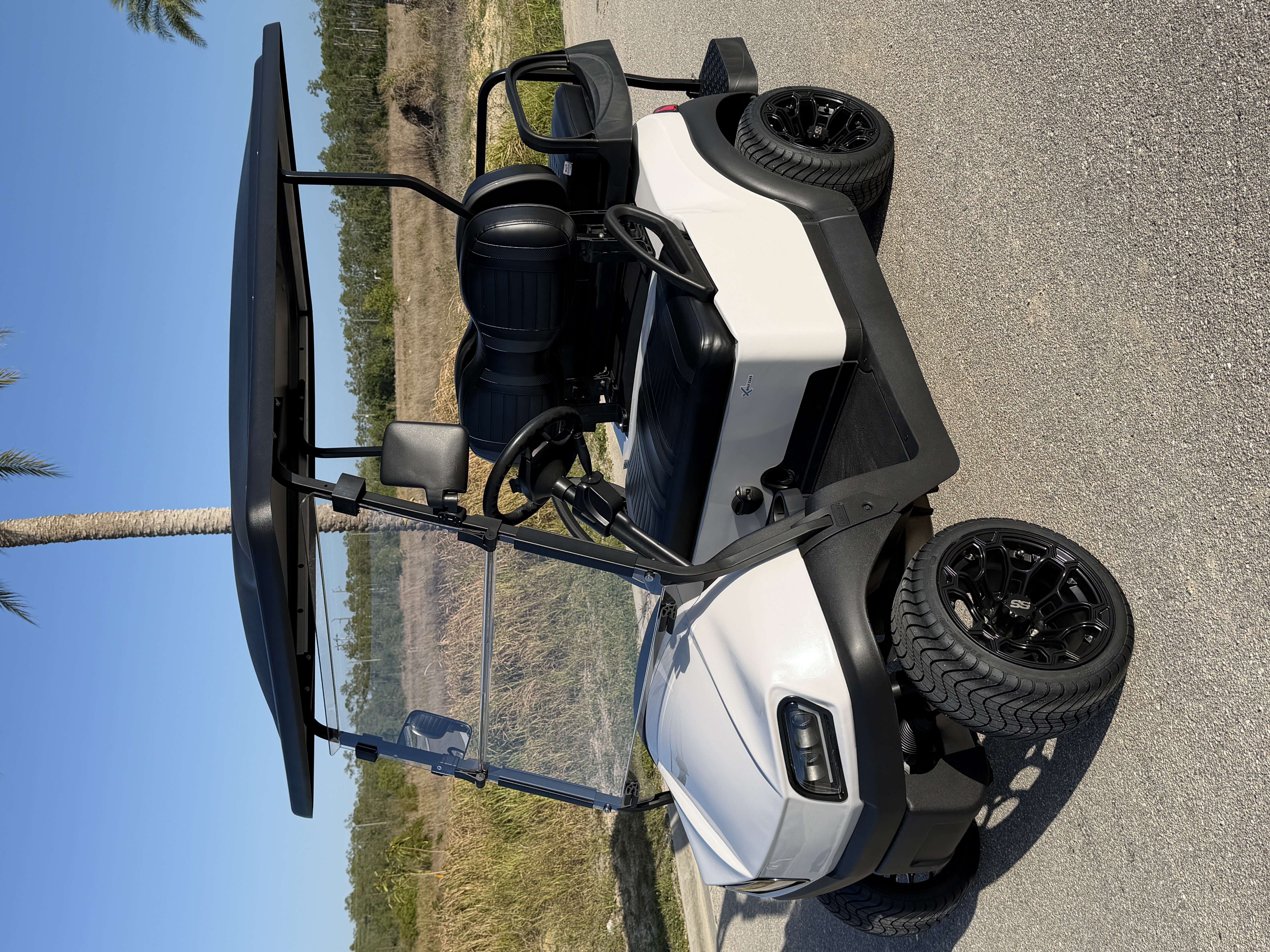 2021 Club Car Tempo CPO Lithium Pearl White golf cart for sale Fort Myers FL