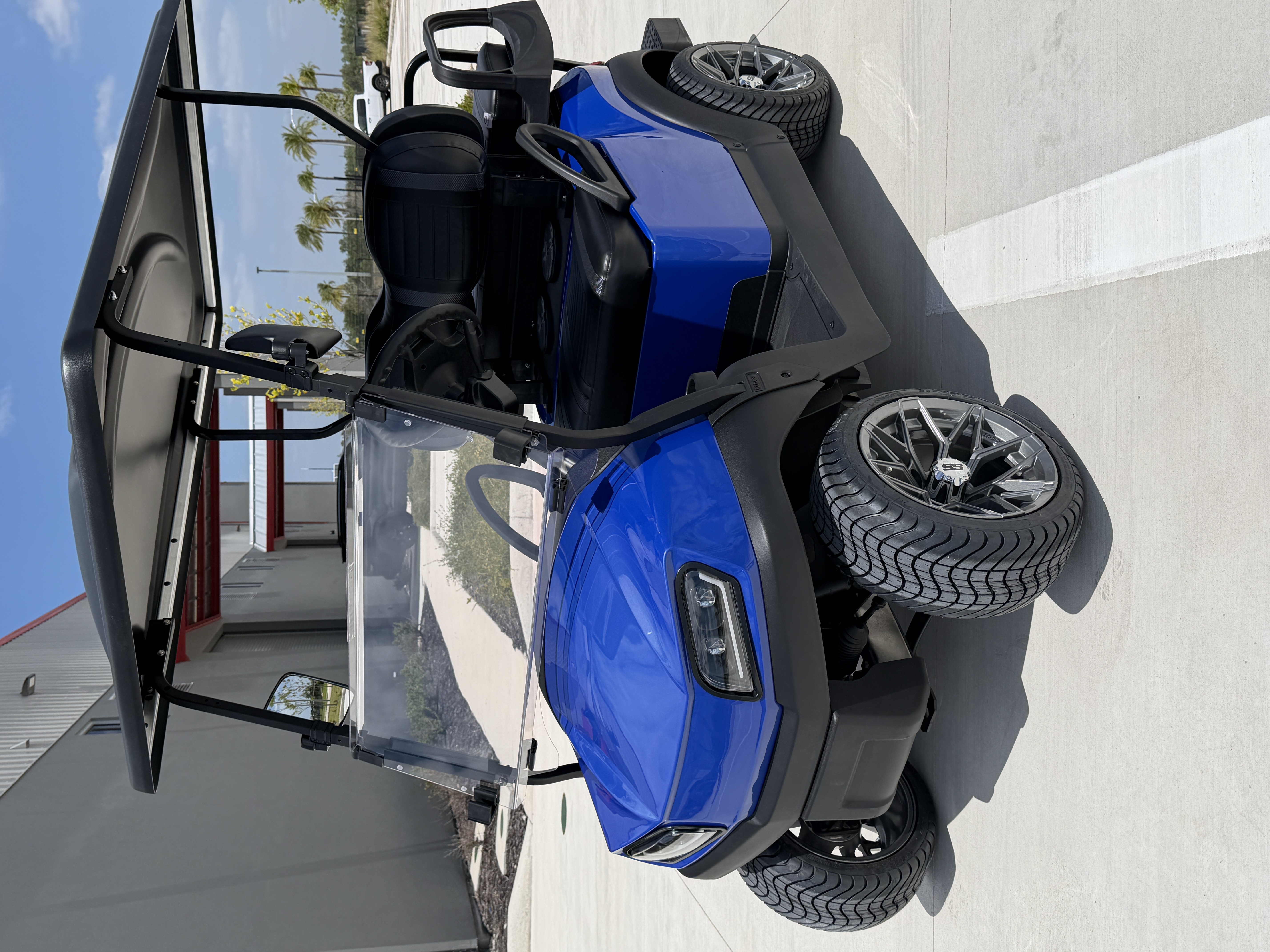 2021 Club Car Tempo CPO Lithium Blue golf cart for sale Fort Myers FL