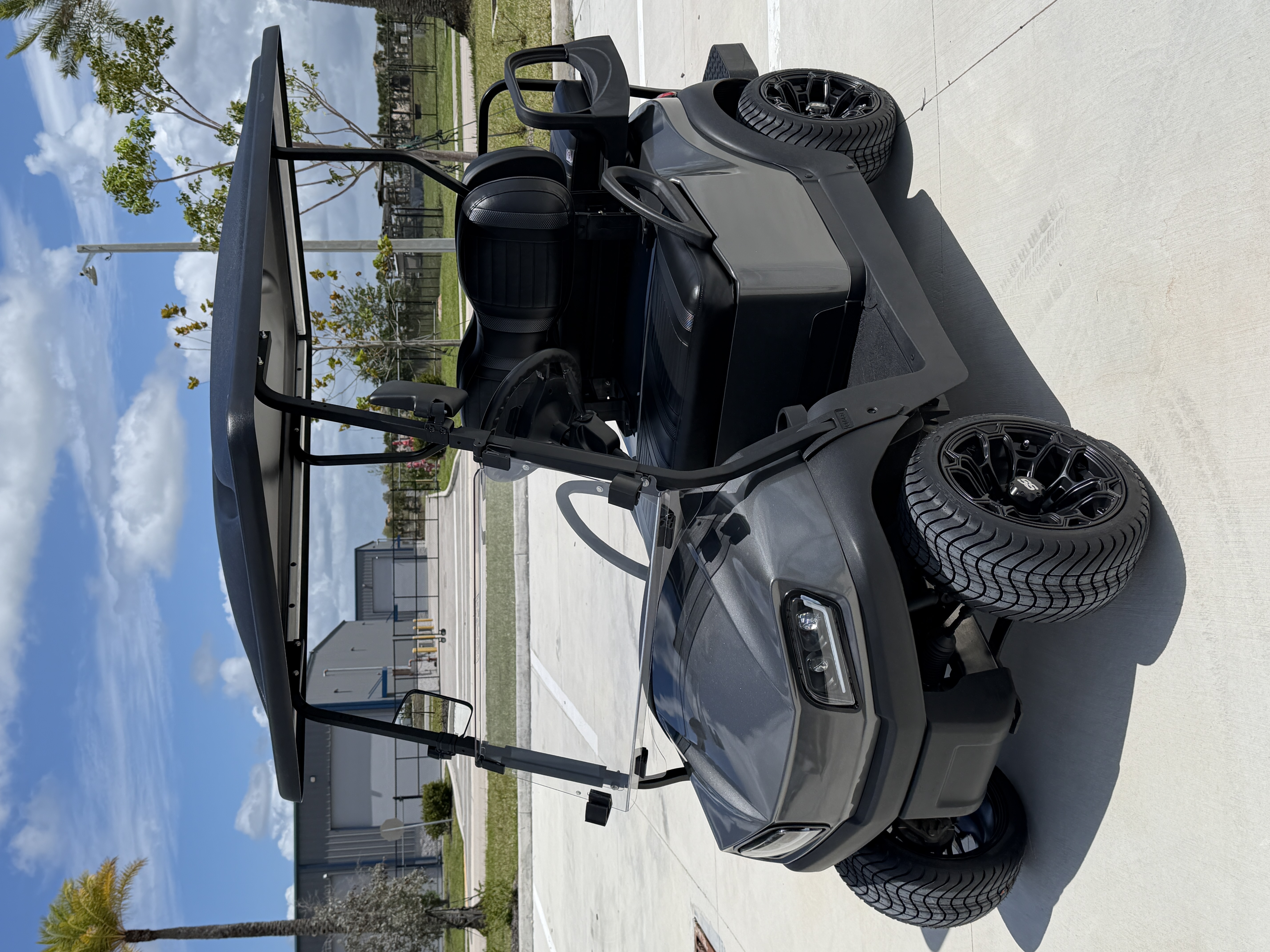 2021 Club Car Tempo CPO Lithium Graphite Grey golf cart for sale Fort Myers FL