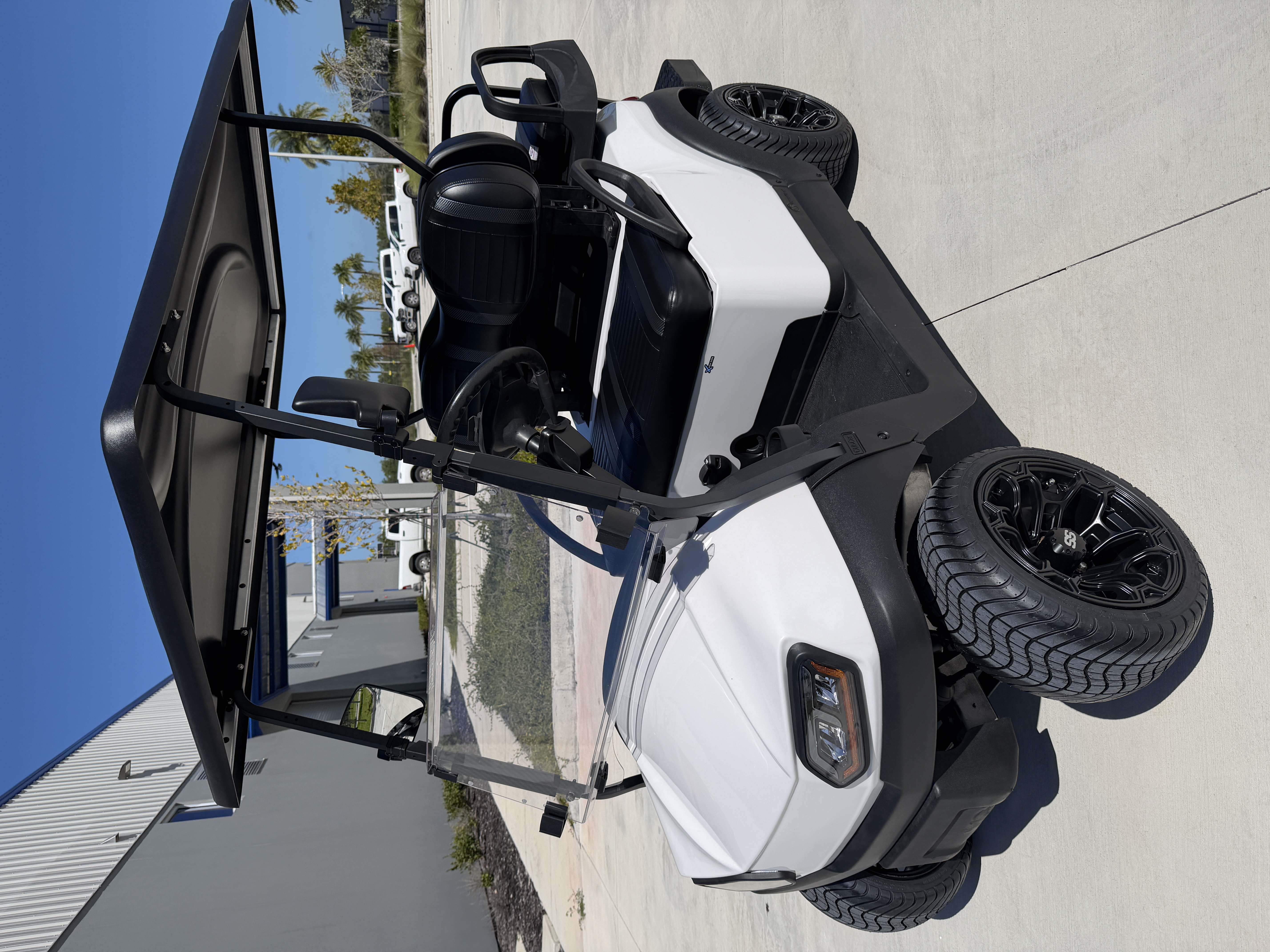 2021 Club Car CPO Tempo Lithium Pearl White golf cart for sale Fort Myers FL