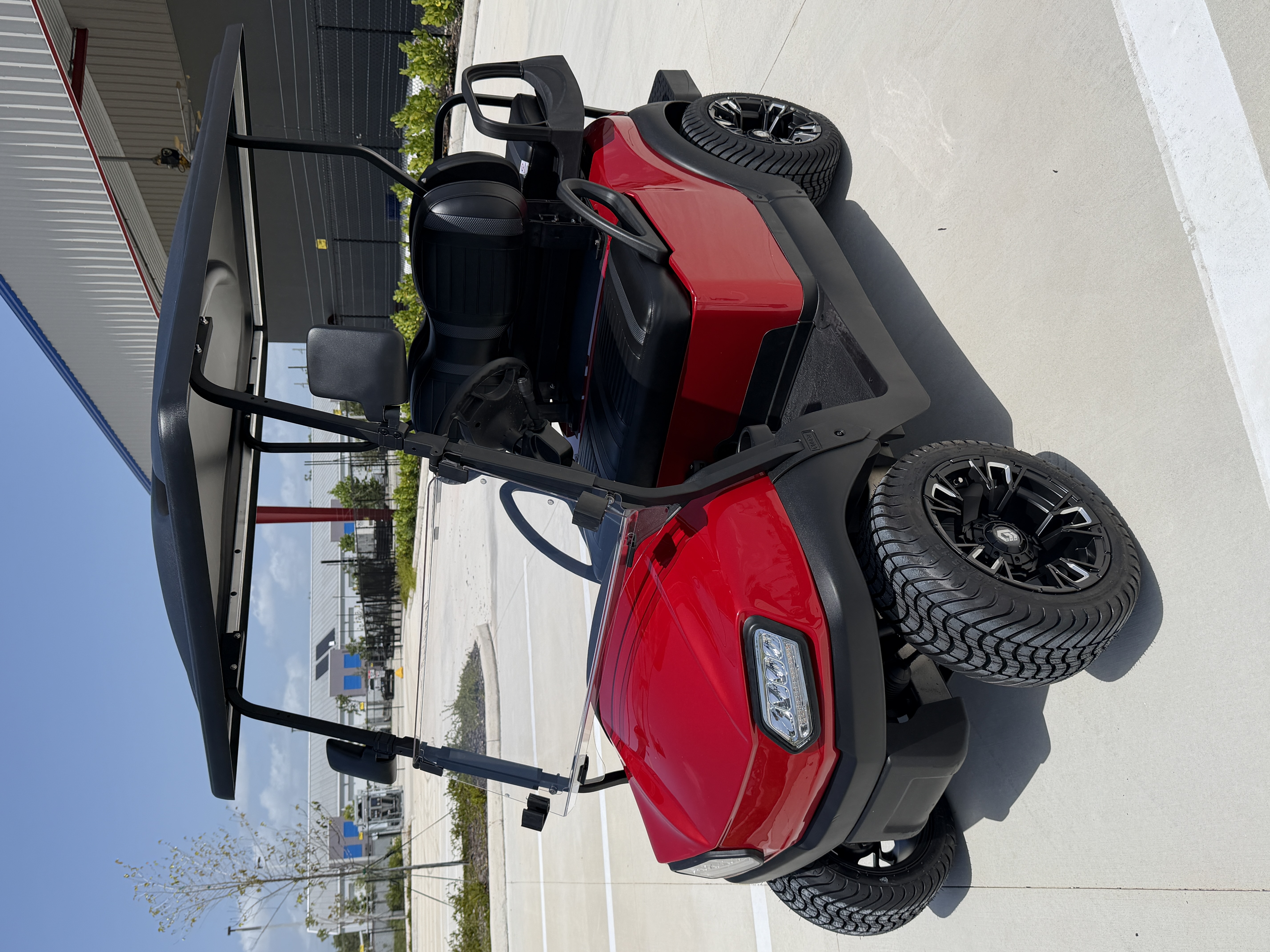 2022 Club Car CPO Tempo Lithium Ruby Red golf cart for sale Fort Myers FL