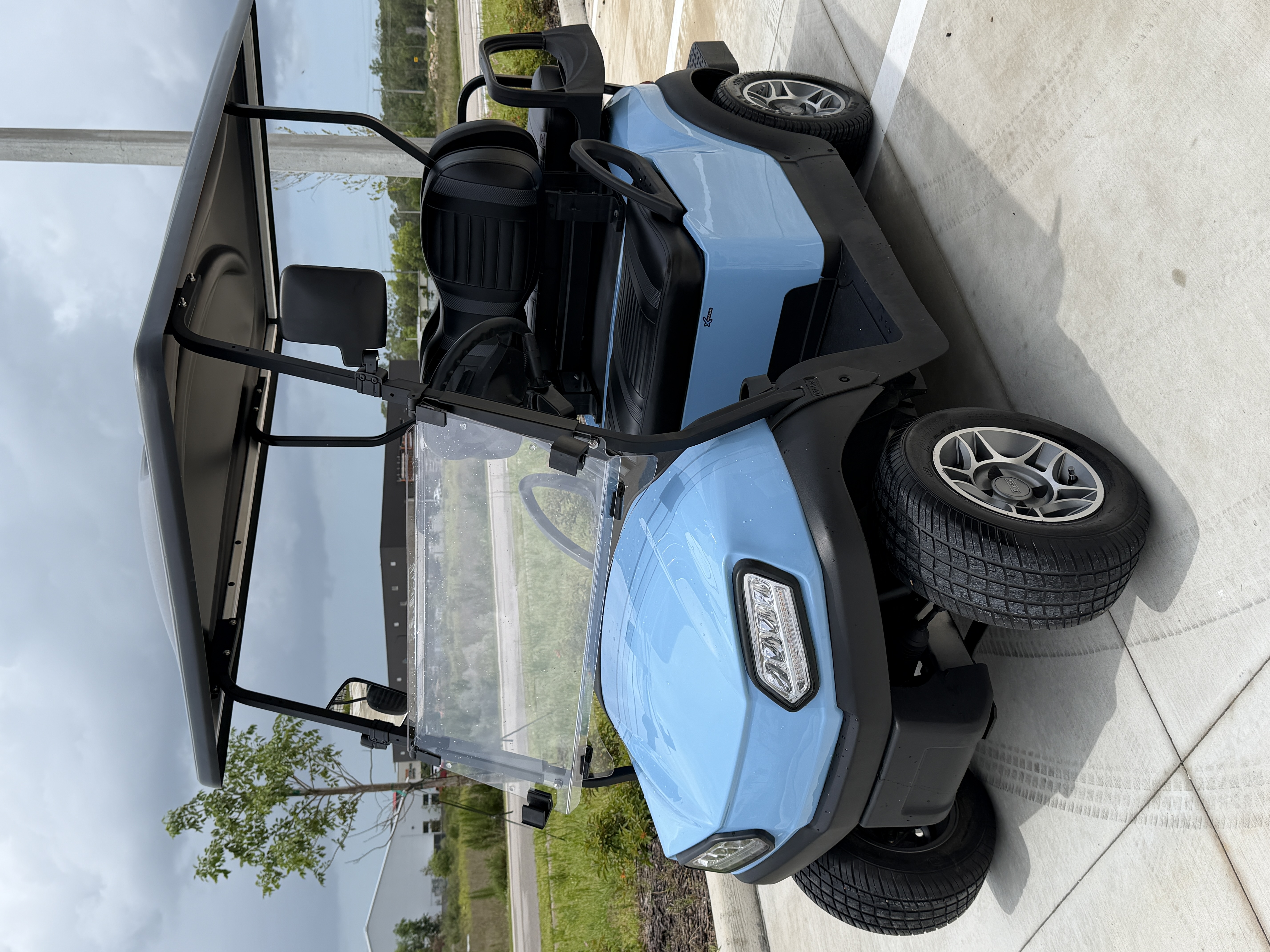 2021 Club Car CPO Tempo Lithium Sky Blue golf cart for sale Fort Myers FL
