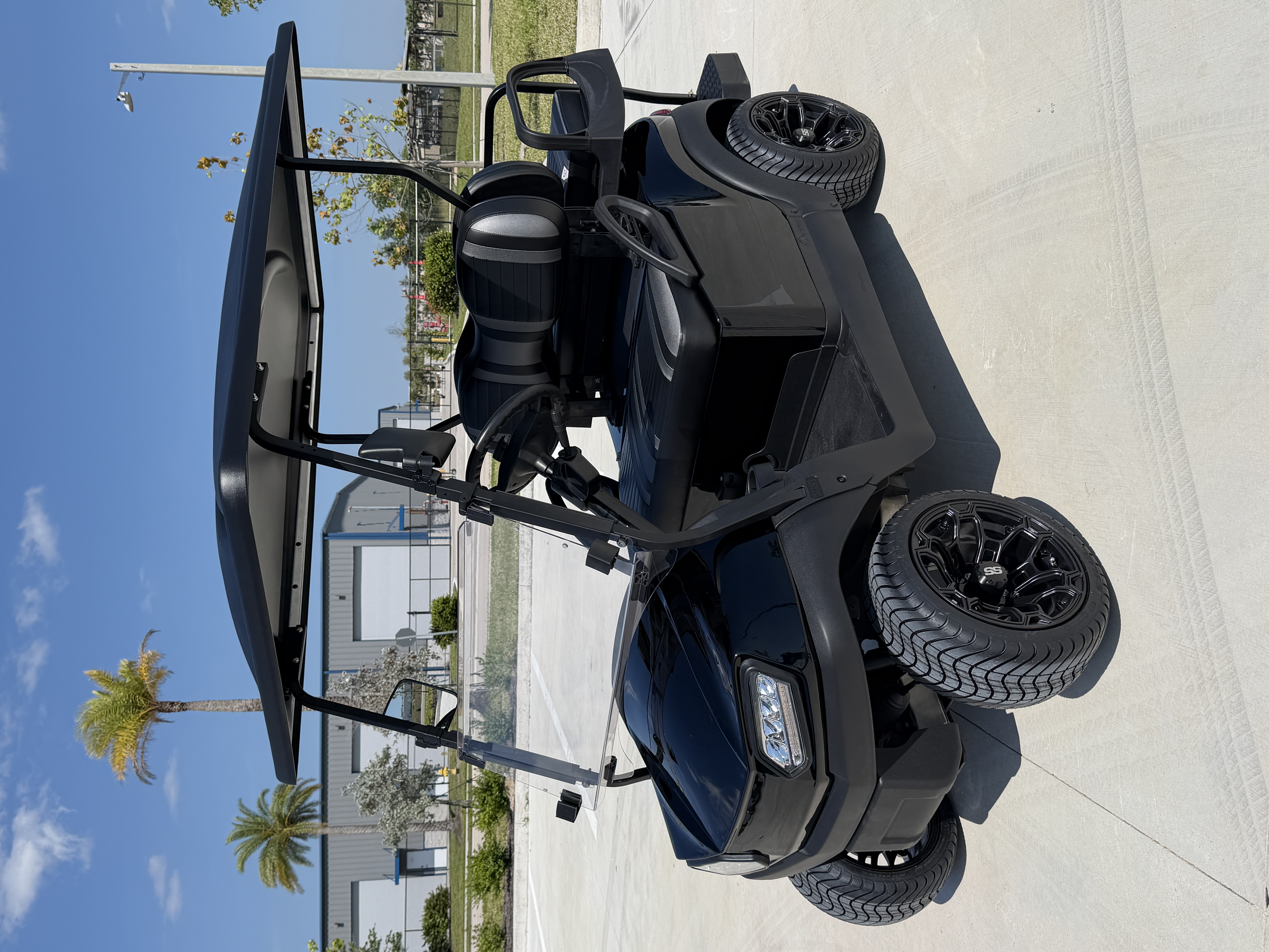 2021 Club Car Tempo CPO Lithium Midnight Black golf cart for sale Fort Myers FL