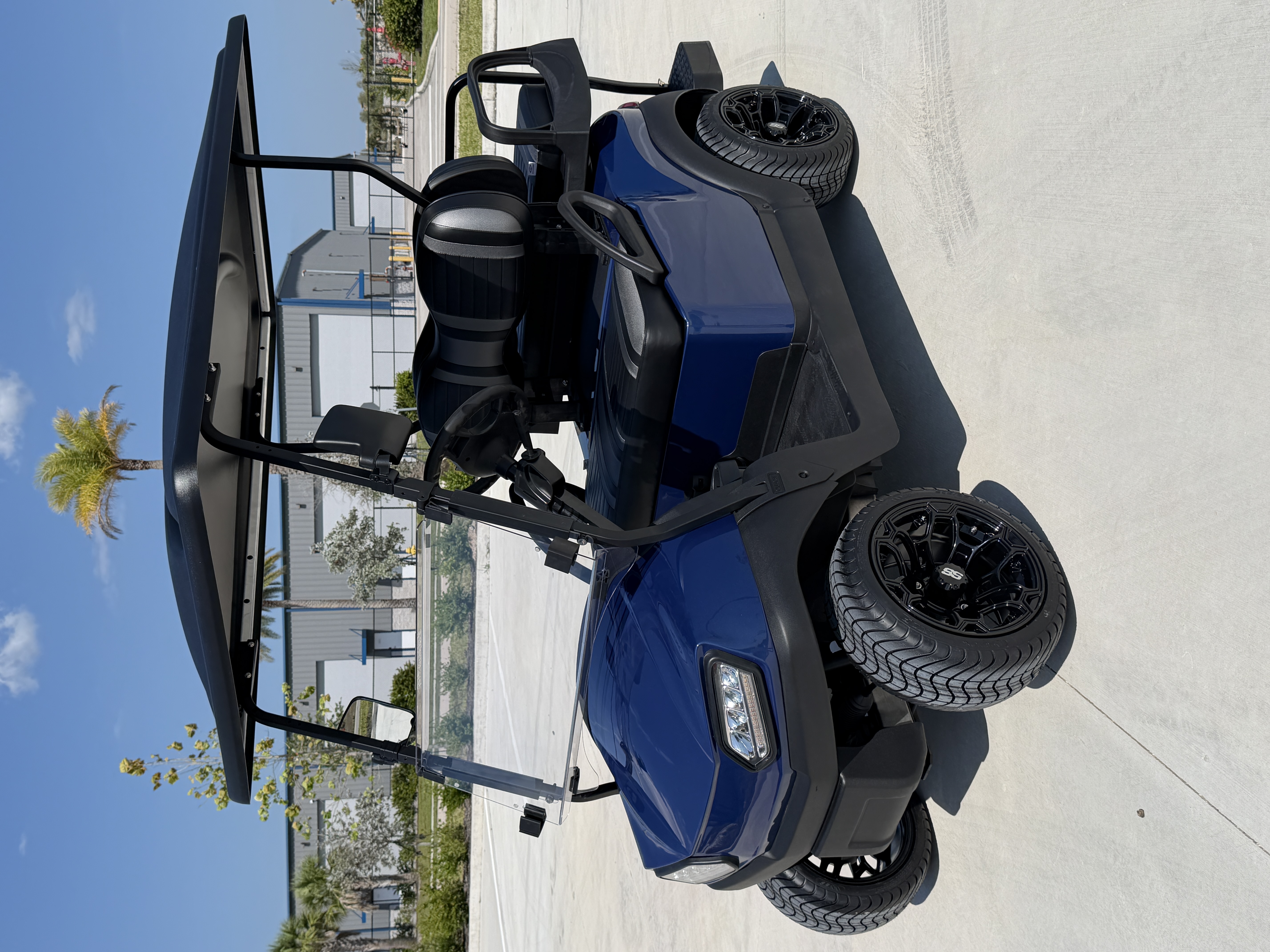 2021 Club Car Tempo CPO Lithium Navy golf cart for sale Fort Myers FL