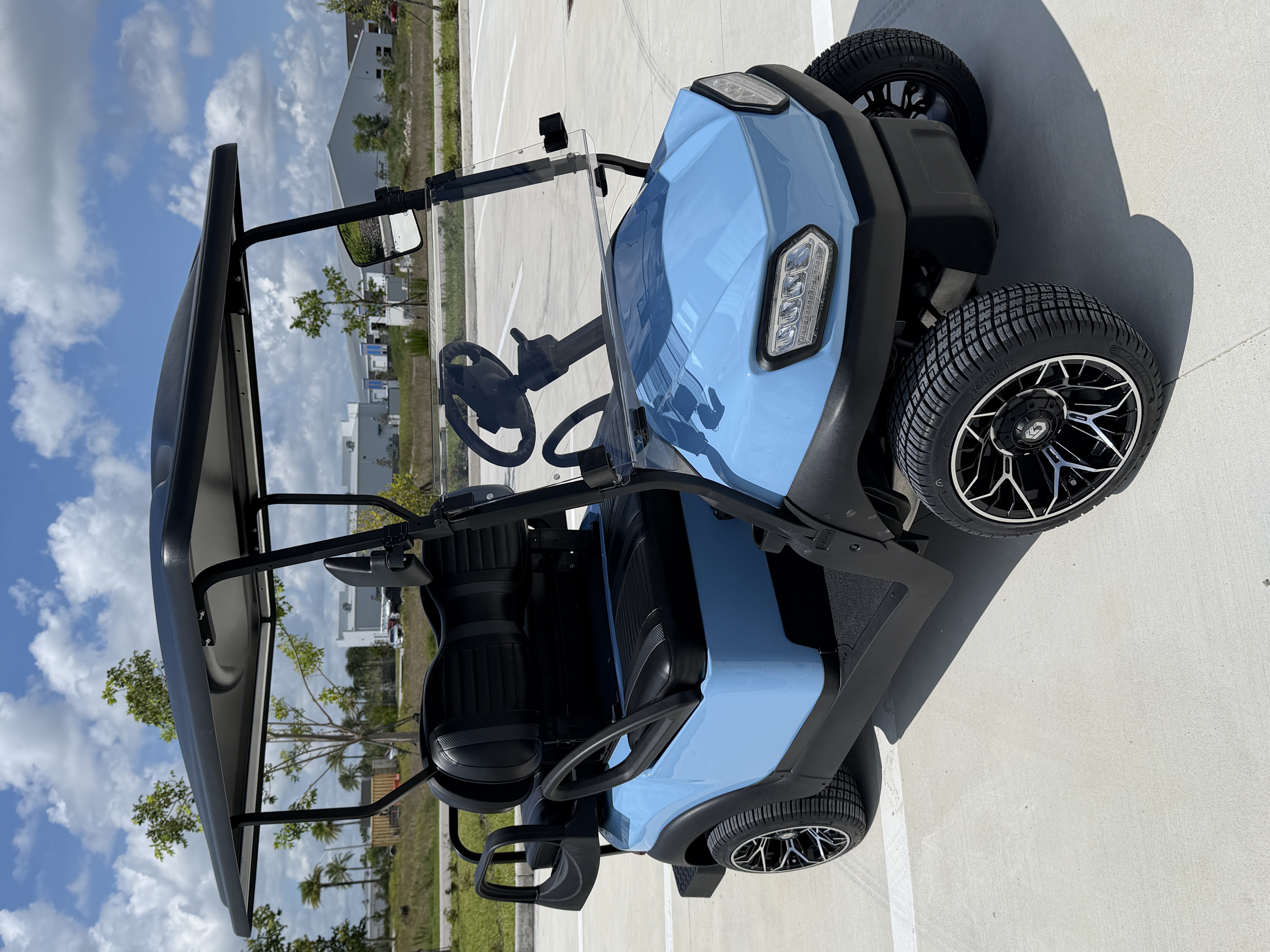 2021 Club Car CPO Tempo Lithium Sky Blue golf cart for sale Fort Myers FL