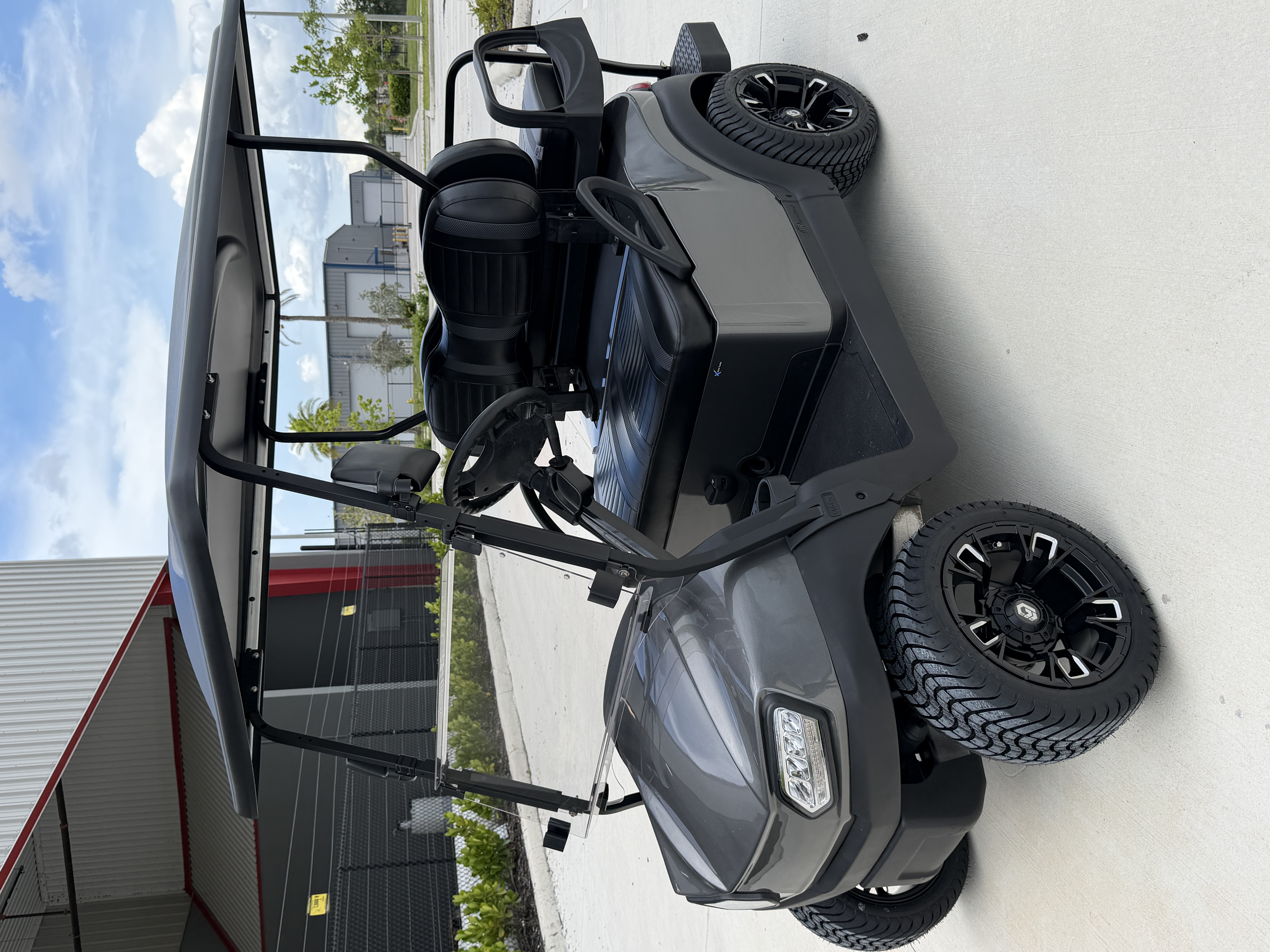 2021 Club Car CPO Tempo Lithium Graphite Grey golf cart for sale Fort Myers FL