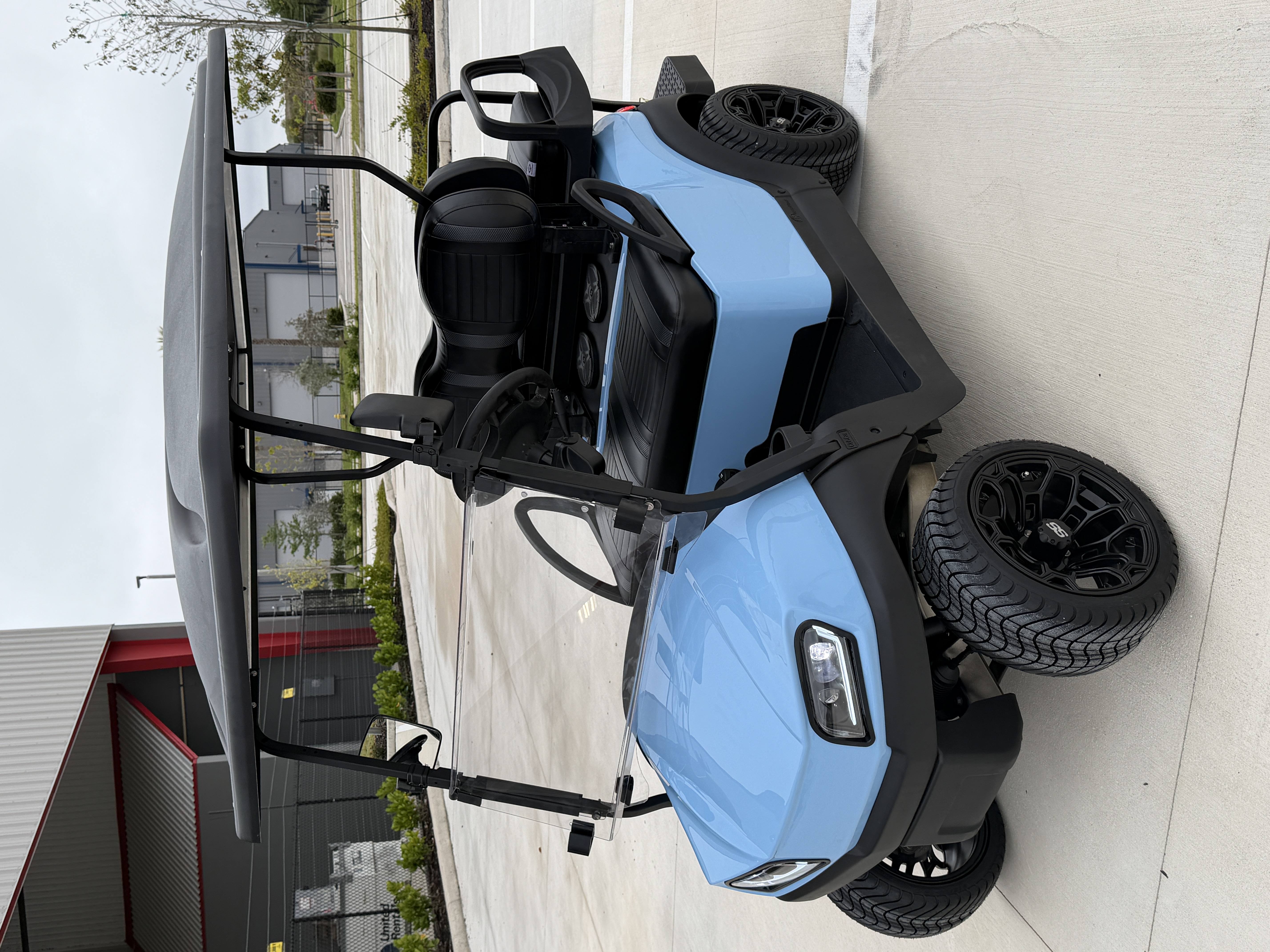 2021 Club Car Tempo CPO Lithium Sky Blue golf cart for sale Fort Myers FL