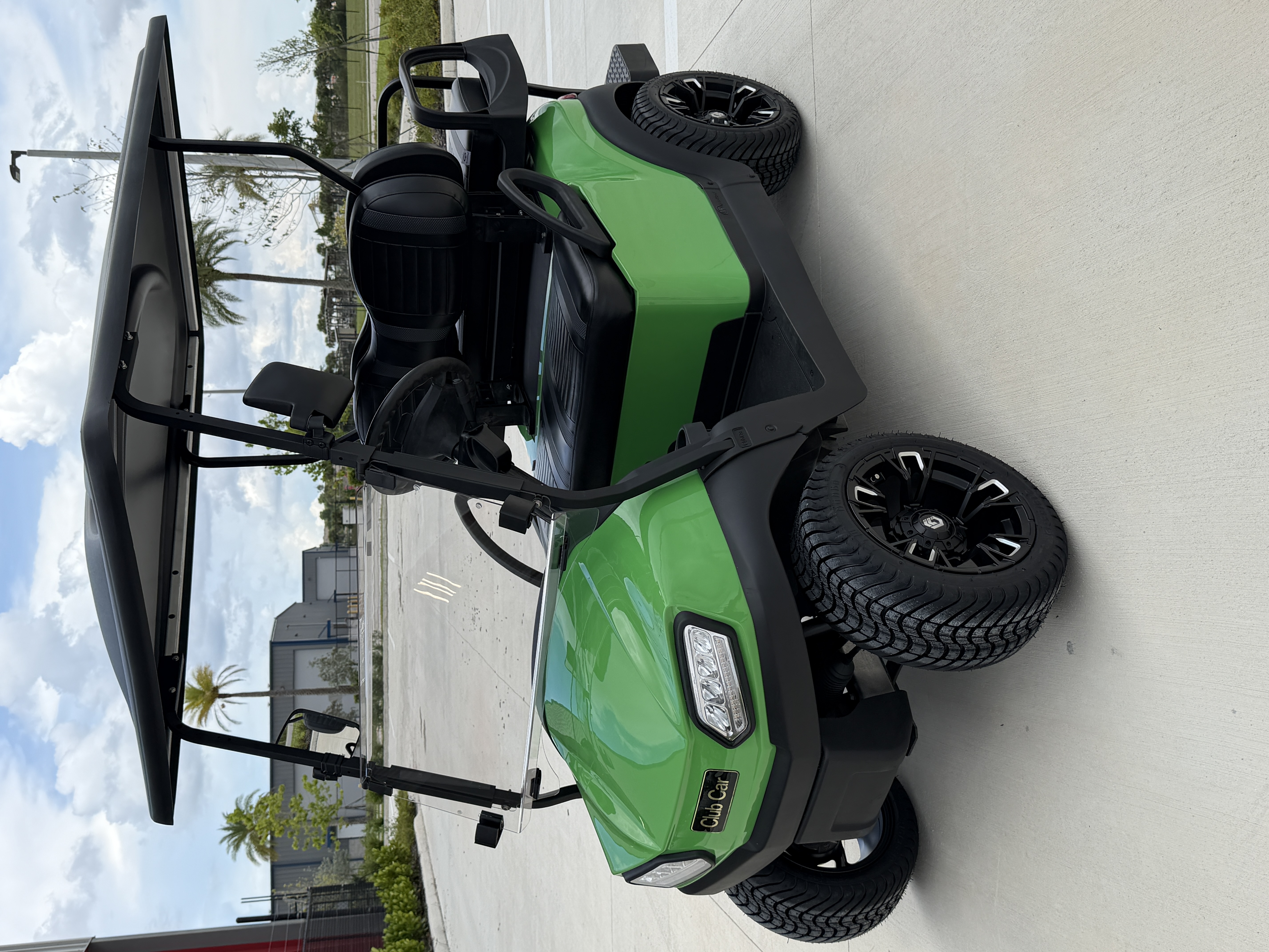 2021 Club Car CPO Tempo Lithium Lime Green golf cart for sale Fort Myers FL