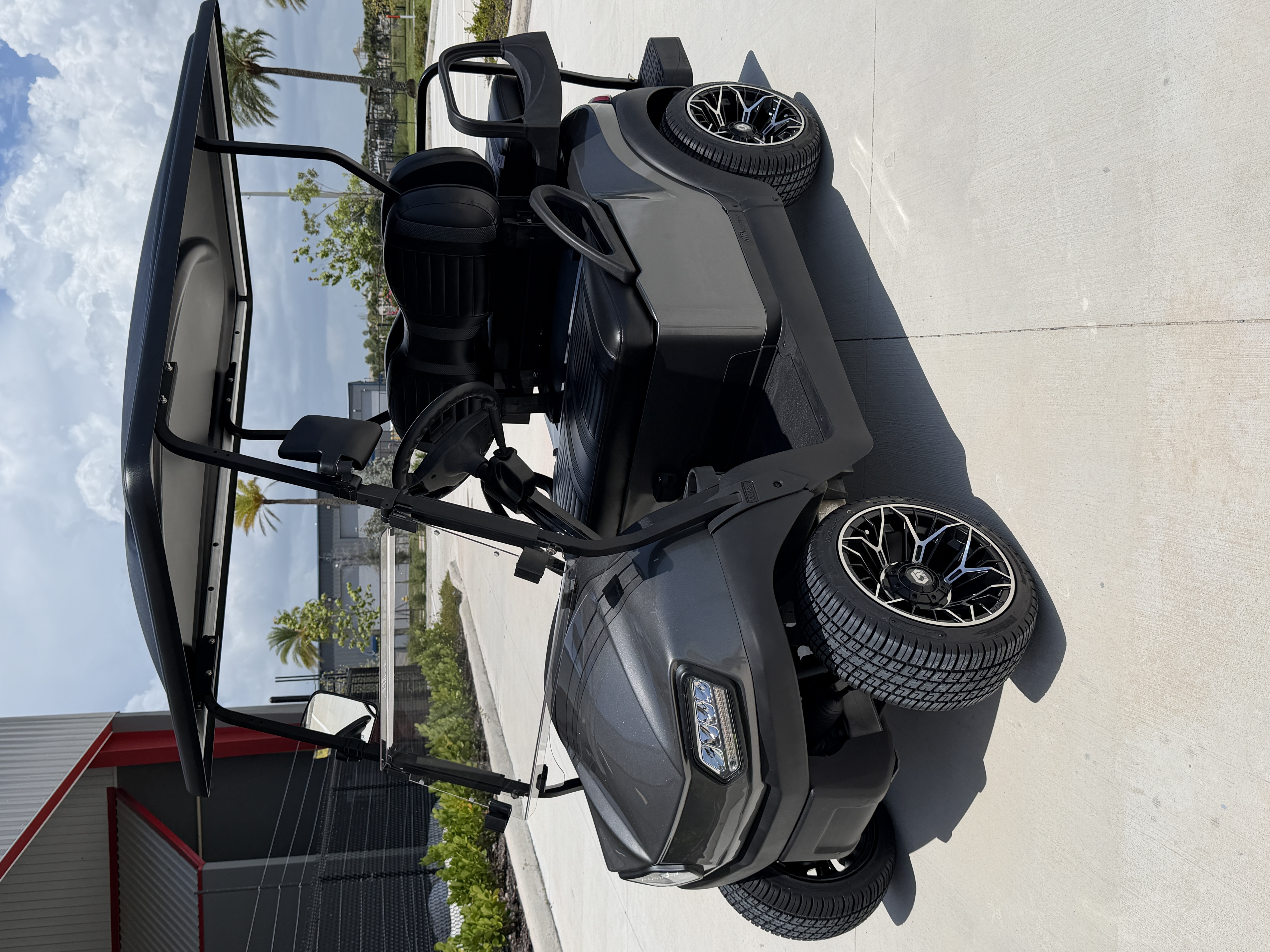 2021 Club Car CPO Tempo Lithium Graphite Grey golf cart for sale Fort Myers FL