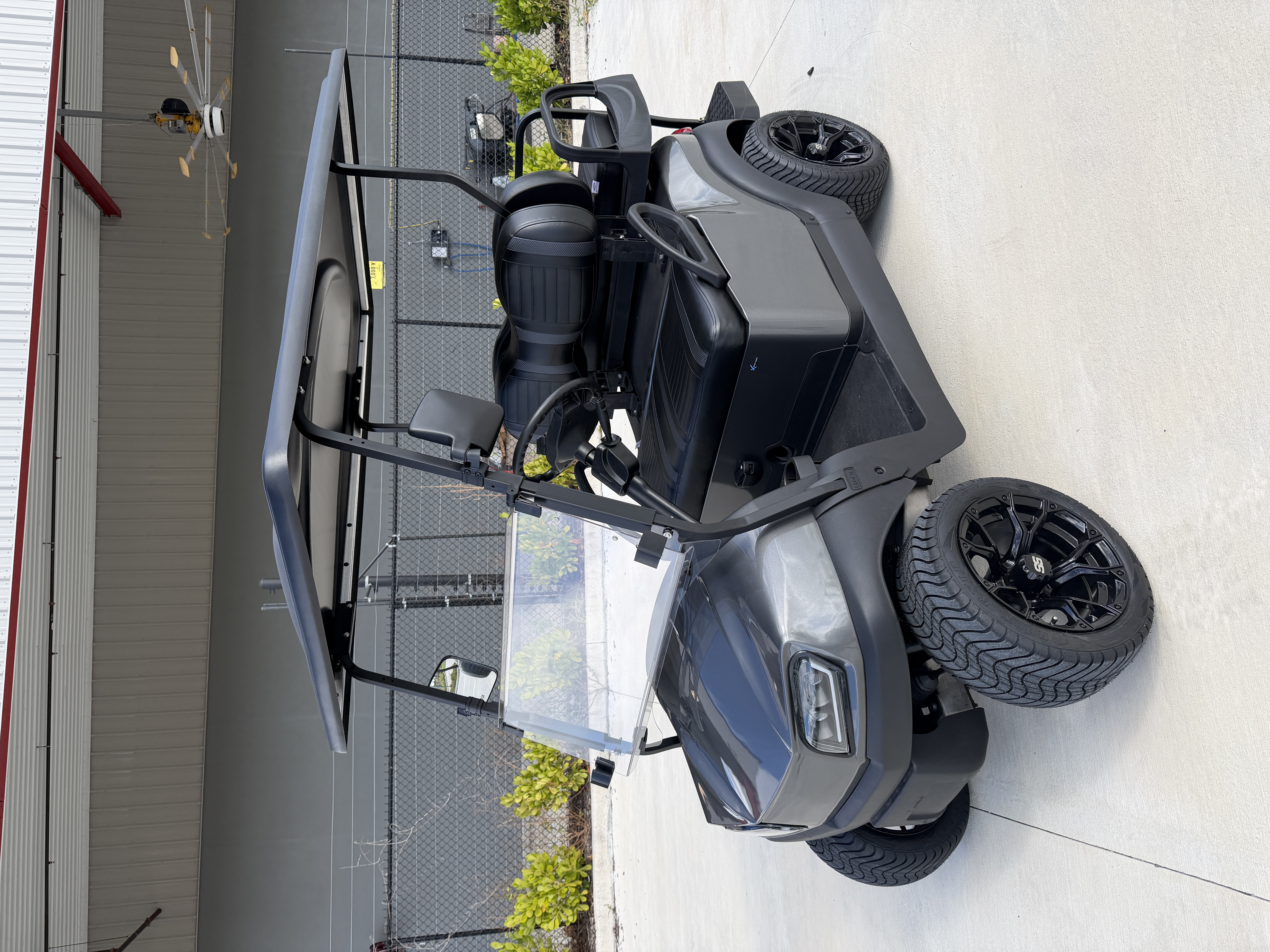 2022 Club Car CPO Tempo Lithium Graphite Grey golf cart for sale Fort Myers FL