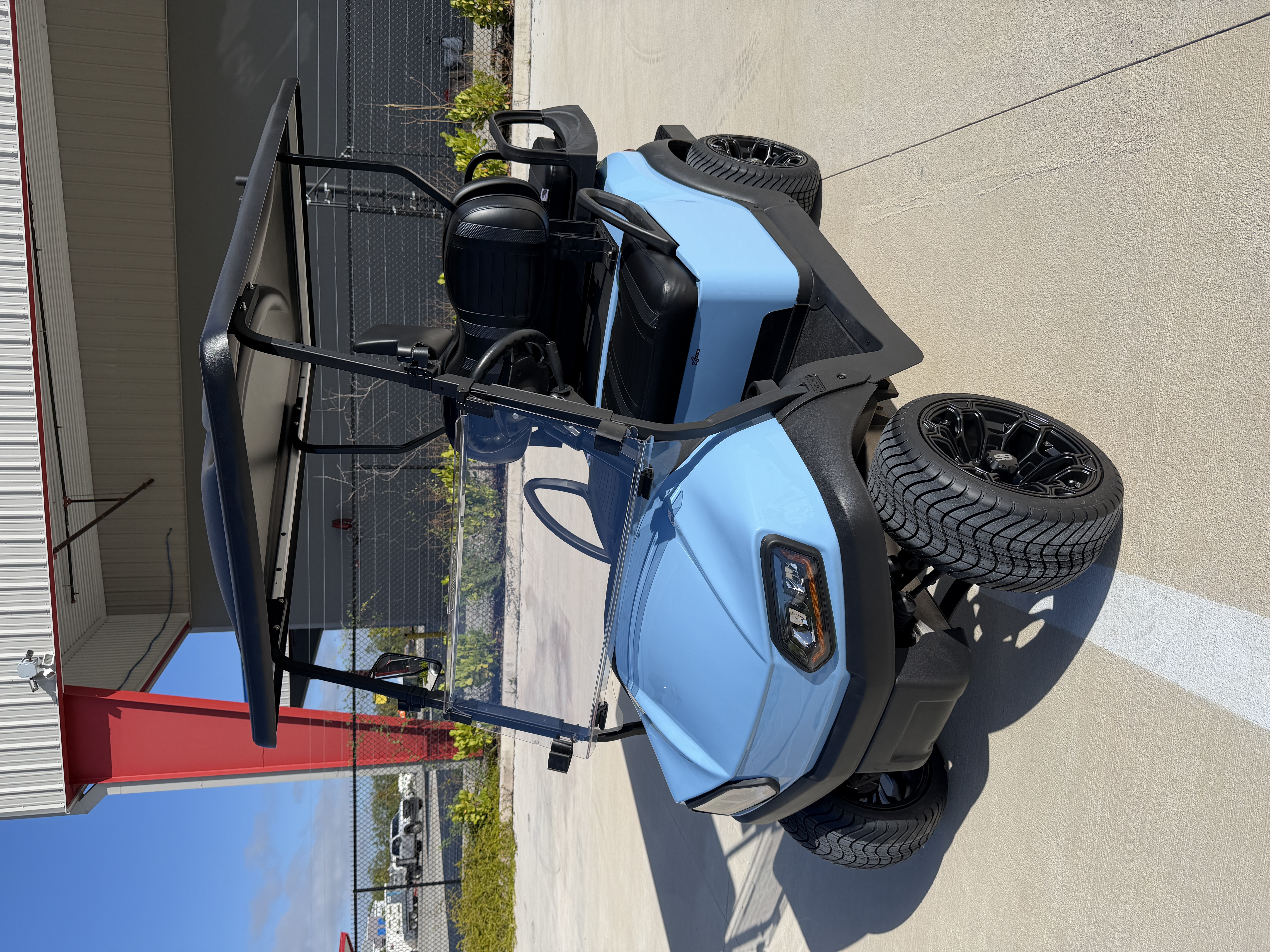 2022 Club Car CPO Tempo Lithium Sky Blue golf cart for sale Fort Myers FL
