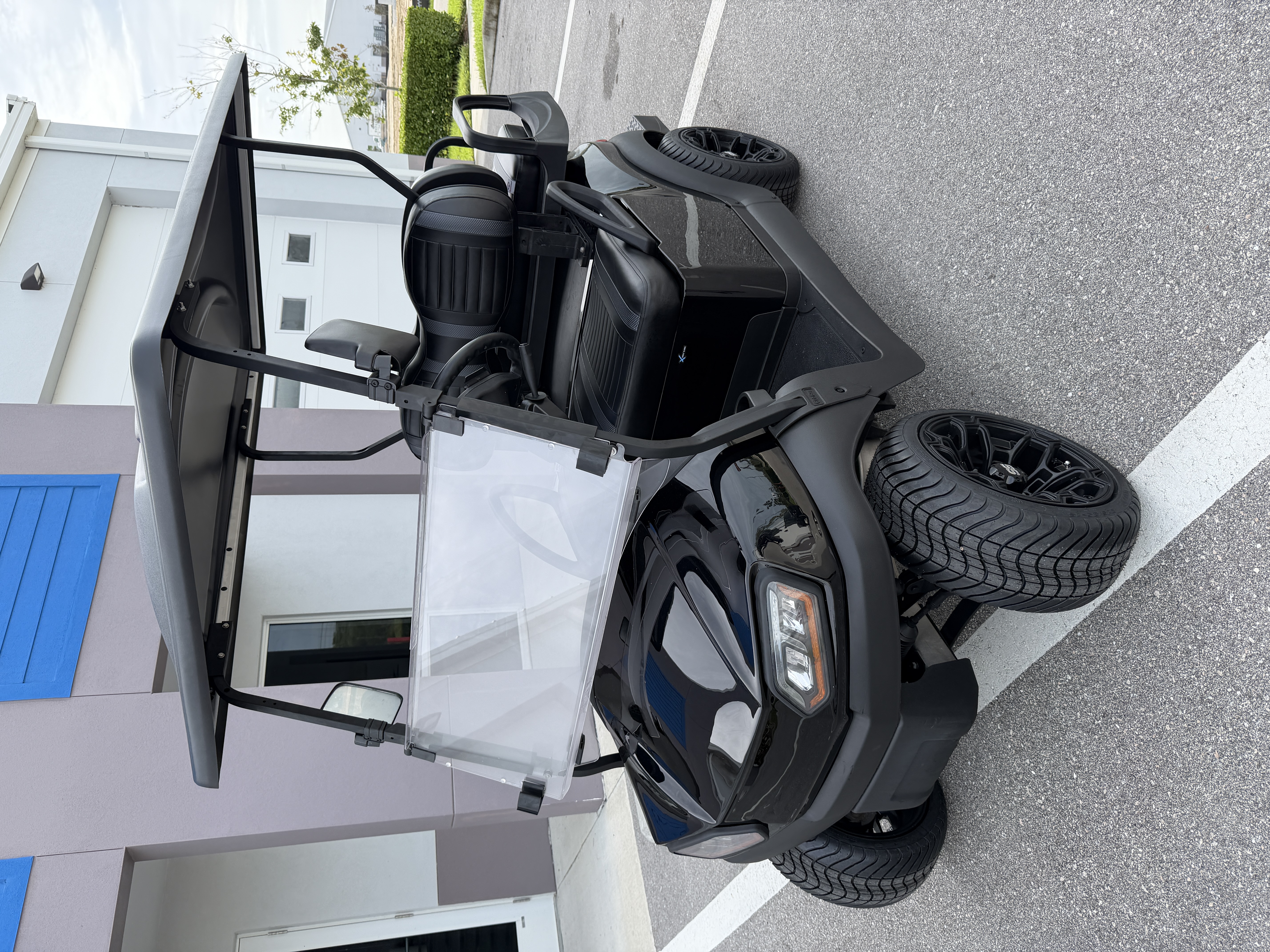 2022 Club Car CPO Tempo Lithium Midnight Black golf cart for sale Fort Myers FL