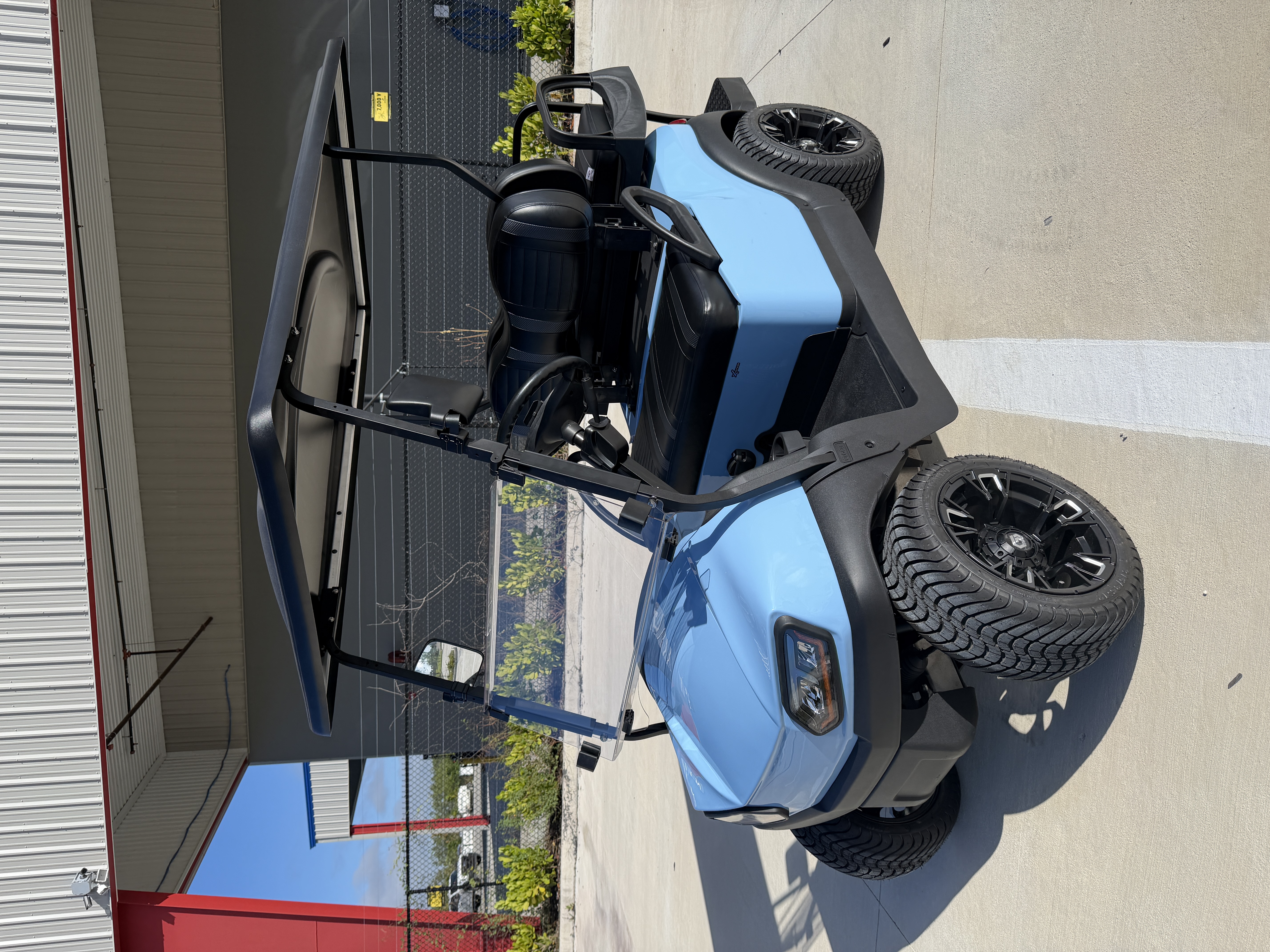 2022 Club Car CPO Tempo Lithium Sky Blue golf cart for sale Fort Myers FL