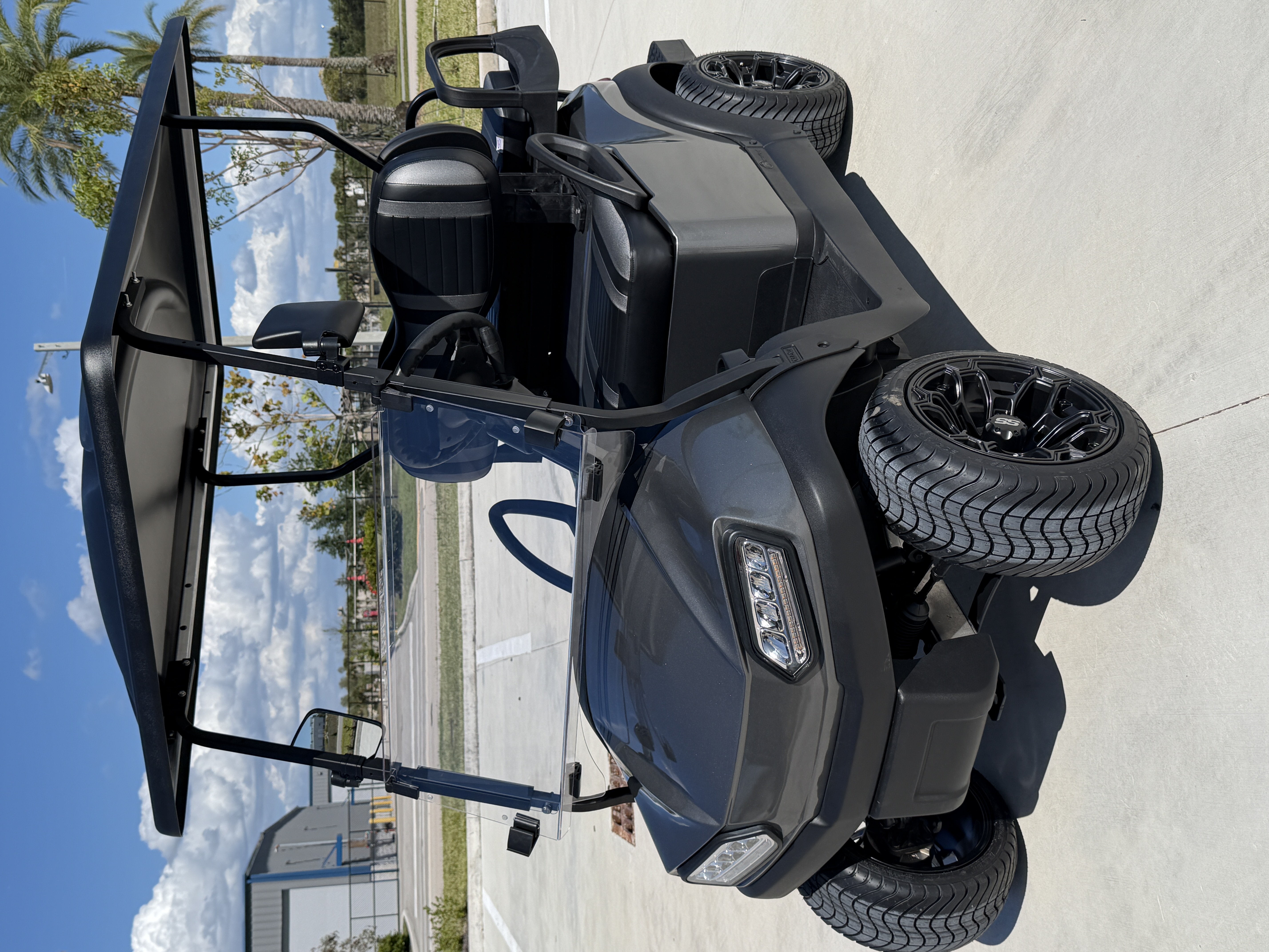 2021 Club Car Tempo CPO Lithium Blue golf cart for sale Fort Myers FL